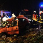 Schwer- und Leichtverletzter bei Unfall bei Annerod