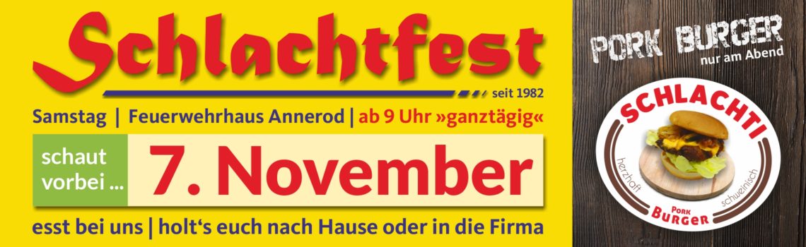 Schlachtfest
